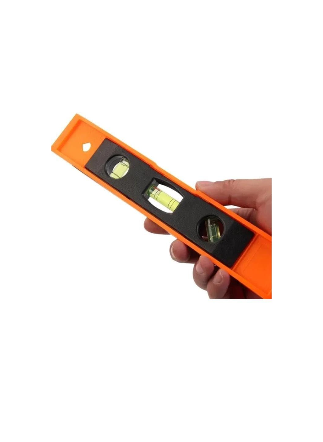 Generic NEWHANDTOOLS Level 3 in 1 Magnetic Spirit Level 9 inch Magnetic Torpedo Level ORANGE 225 cm  - Image 1