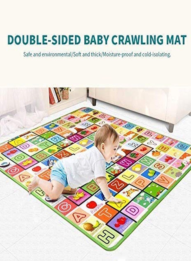 Glowick Waterproof Double Sided Baby Play Mat Child Activity Foam Floor Crawl Blanket Ocean Zoo Carpet Polyester Pongee Baby Play Matt for Kids Picnic, School and Home with Zip Bag to Carry (1pcs) - Image 4