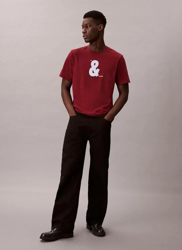 Calvin Klein Jeans And Graphic Relaxed T-Shirt