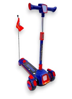 فلاش سكوتر للأطفال ، الأعمار 3-10 سنوات - من gtgtoys (الأزرق)  - Image 1