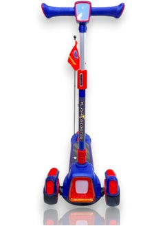 فلاش سكوتر للأطفال ، الأعمار 3-10 سنوات - من gtgtoys (الأزرق)  - Image 3