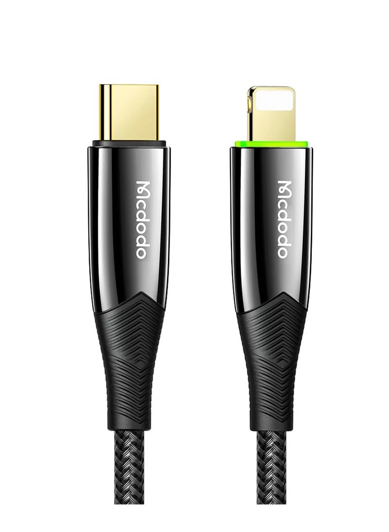 Mcdodo CA8560 Shark Series Auto Power Off Type-C to Lightning Data Cable - Image 2