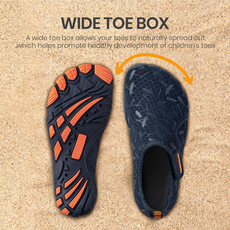 SEEKWAY Barefoot Water Shoes for Kids - Wide Toe Box and Quick-Dry Sand Shoes Toddler for Hiking Swim Beach Pool Kayak Sport Accessories, Camping Essentials Non-Slip for Boys Girls Sizes - Image 2