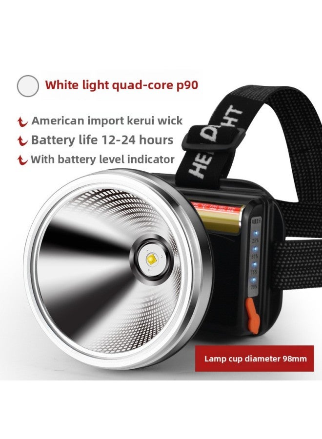 Generic General Guangming 9925 Bright Headlight Charging Super Bright Long-range Outdoor Miner's Lamp Flashlight Multi-function Long Battery Life 