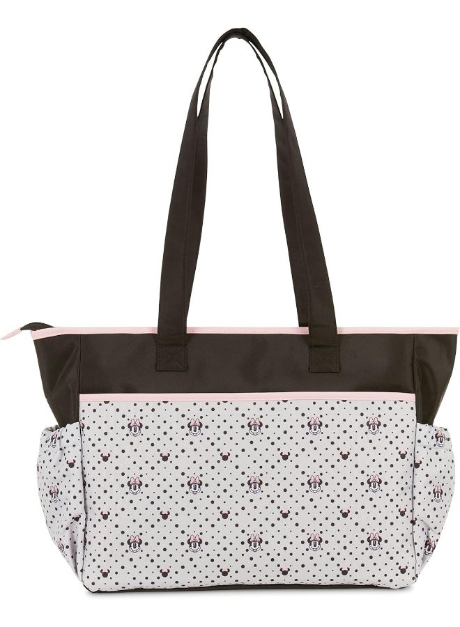 Disney Unisex Baby Tote Diaper Bag and Changing Pad - Image 2
