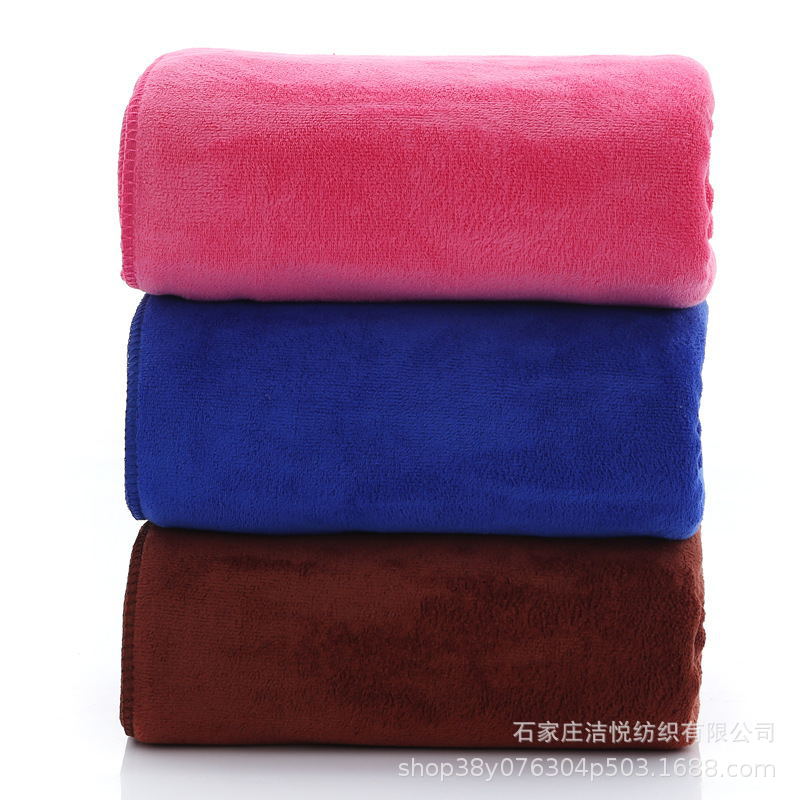 300G Ultra-Fine Fiber Absorbent Thickened Brushed Car Wash Beauty Towel 8020 Content Towel Can Be Used As Logo - Image 3