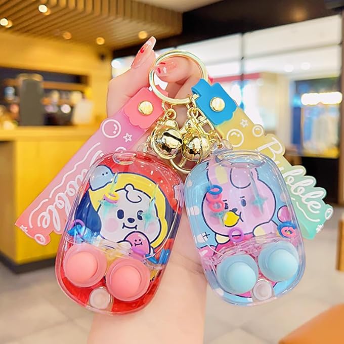 6 PACK MONSTERS WATER GAMES FOR KIDS HANDHELD,TOYS BULK FIDGET KEYCHAIN,WATER RING TOSS HANDHELD GAMES WATER TOYS,CLASSROOM, PARTY FAVORS, GOODIE BAGS FILLERS, BIRTHDAY DAY GIFTS AND PRIZE - Image 3