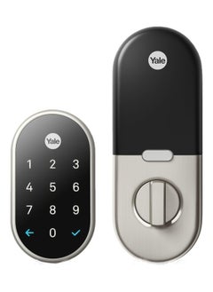 Nest Nest X Yale Smart Lock With Nest Connect Satin Nickel- silver  - Image 1