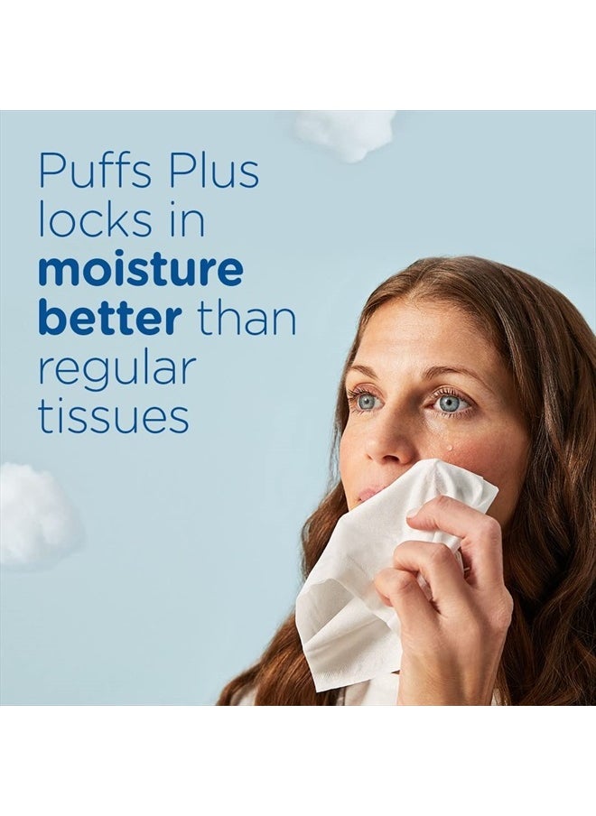 Puffs Plus Lotion with Vicks Facial Tissues, 4 Cubes, 48 Tissues per Box  - Image 4