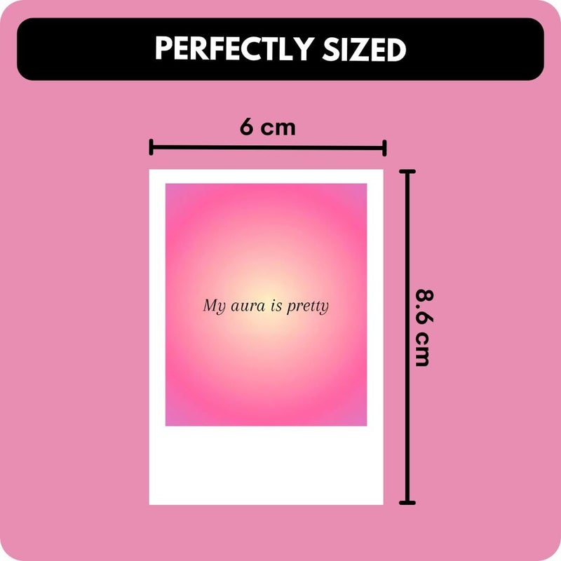 Funk You Manifestation Cards (Set of 15) Positive Affirmation Cards Posters (8 x 6 cm) | Vision board Supplies | Feel Good for Wall, Bedroom, Living room | Pink girly aesthetic Posters | Poster for Phone Accessories - Image 3