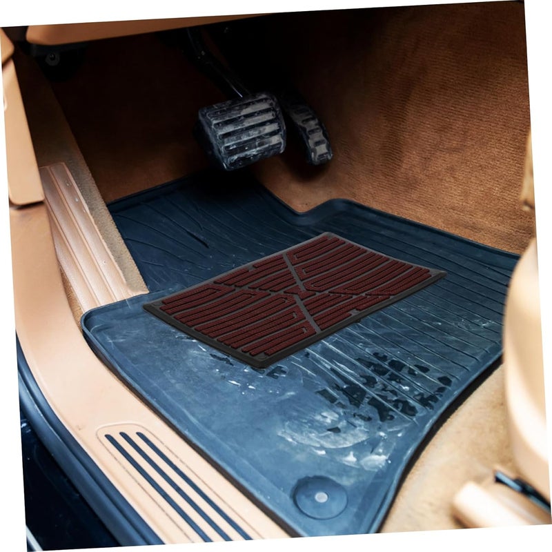 ABOOFAN 1set Car Foot Pedal Repair Patch Cushion for Auto Floor Mats for Main Driver Side and Comfortable Easy Installation - Image 5