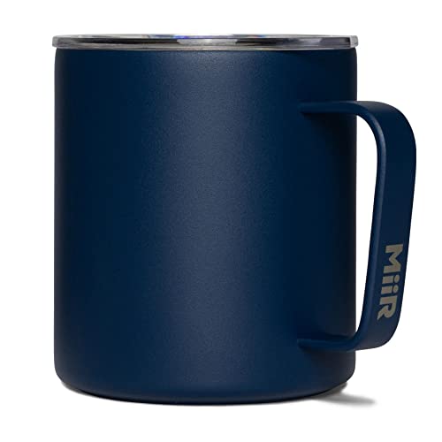 MiiR Camp Cup, 12oz - Double Wall Vacuum Insulated, Stainless Steel with Splash-Proof Slide Lid - Image 1