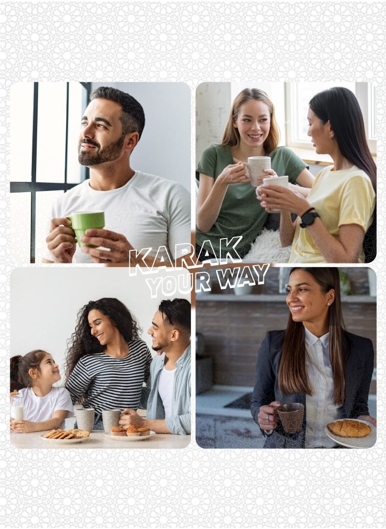 Just Chill Drinks Co. - Karak Chai Zafran Tea Premix Immunity Booster 26g x 10 sachet - Image 1