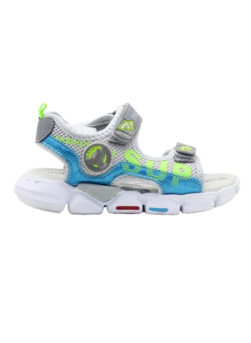 مون أمي صنادل للصبيان والاطفال | لينة أسفل ، حزام الفيلكرو الأطفال الصنادل الرياضية للجنسين - صندل طفل رضيع الصيف للشاطئ ، في الهواء الطلق وشاطئ البحر | صنادل كاجوال للبنات الصغار والأولاد والأطفال - Image 1