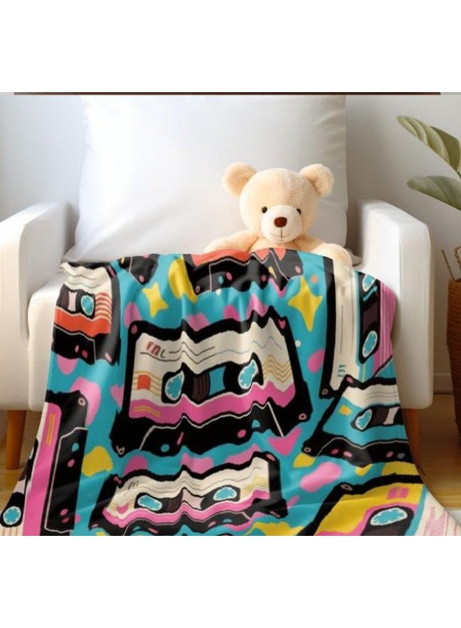 general Children's or student cartoon flannel thin blanket (warm and comfortable, suitable for sleep, games) 100cm*150cm - Image 3