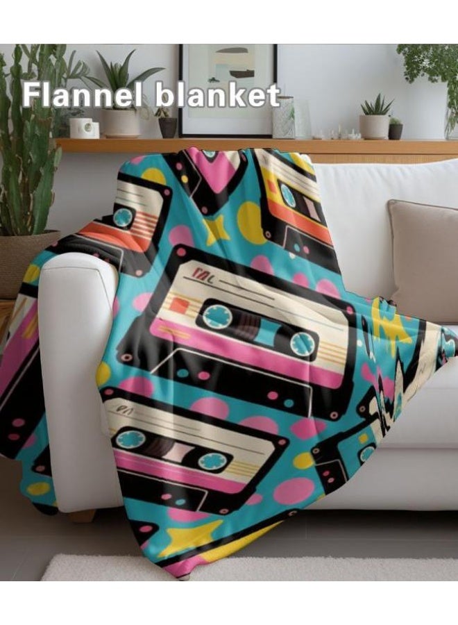 general Children's or student cartoon flannel thin blanket (warm and comfortable, suitable for sleep, games) 100cm*150cm - Image 5