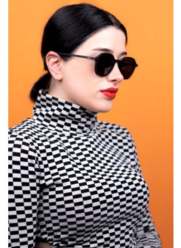 Focus On Lucas Matte Black Polarized Sunglasses  - Image 2