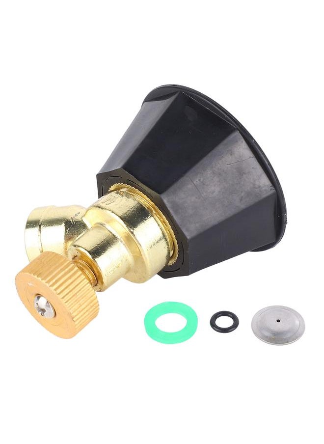 Thoraya Adjustable Misting Nozzle High Pressure Wear Resistance Air Vortex Sprayer Nozzle for Greenhouse Landscaping  - Image 1