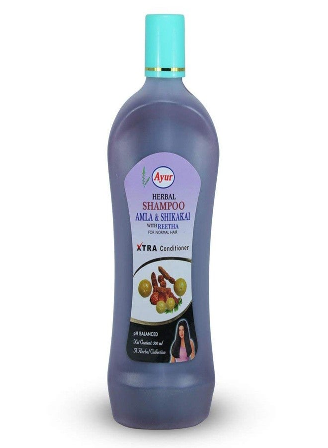 Ayur Amla Shikakai with Reetha Shampoo 200ml Pack of 2 - Image 2