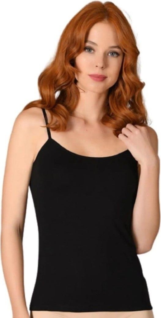 NBB 663 Women's Lycra Rope Suspender Singlet  - Image 1