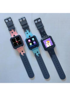 4G Full Netcom Video Call Five Generations Waterproof Student Smart Children GPS Positioning Phone Watch-Color:4G-Q13 Waterproof-Video Call-4G Edition-Blue