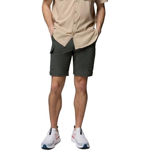 Columbia Mens Silver Ridge Convertible Pant, Gravel, 38 x 32 - Image 5