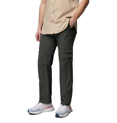 Columbia Mens Silver Ridge Convertible Pant, Gravel, 38 x 32 - Image 4