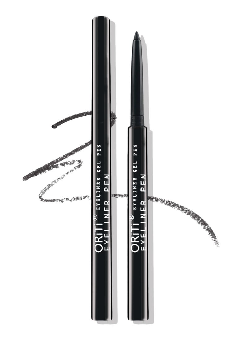 أوريتي قلم رصاص كحل هلام للماء ، واقية من البقع وعصا ظل العيون طويلة الأمد ، انزلاق سهل للحصول على خطوط مثالية - Image 1