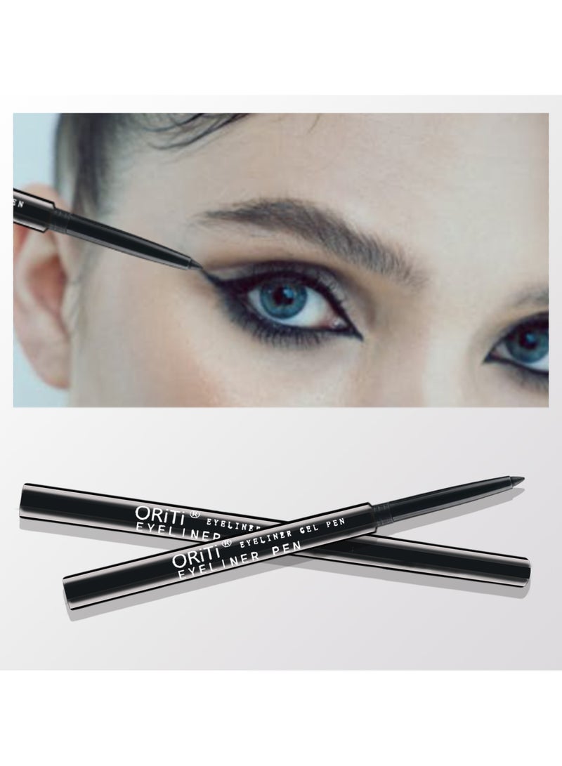 أوريتي قلم رصاص كحل هلام للماء ، واقية من البقع وعصا ظل العيون طويلة الأمد ، انزلاق سهل للحصول على خطوط مثالية - Image 3