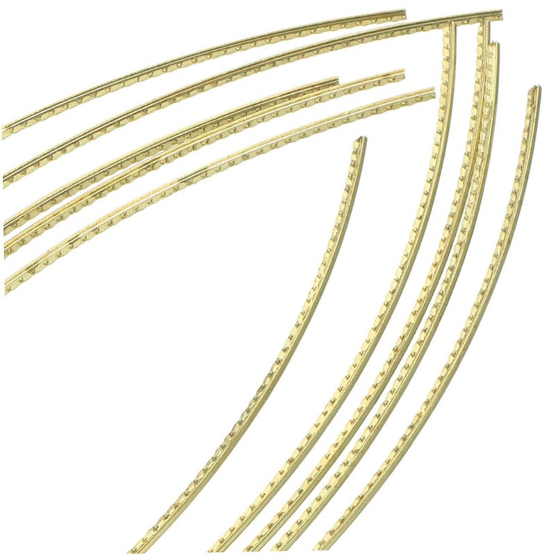 10pcs Brass Guitar Fret Wire 20.5x0.18x0.22cm Luthier Tool Easy Install for Folk Acoustic Electric Guitar Replacement - Image 5