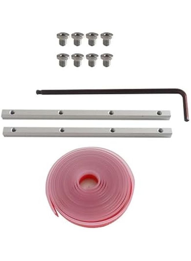 Guide Rail Connector And Clamp Kit 3M Aluminum Strip Compatible With XPS01 XPS02 SP6000J TS55 TS75 TS95 Strip W Connector - Image 1