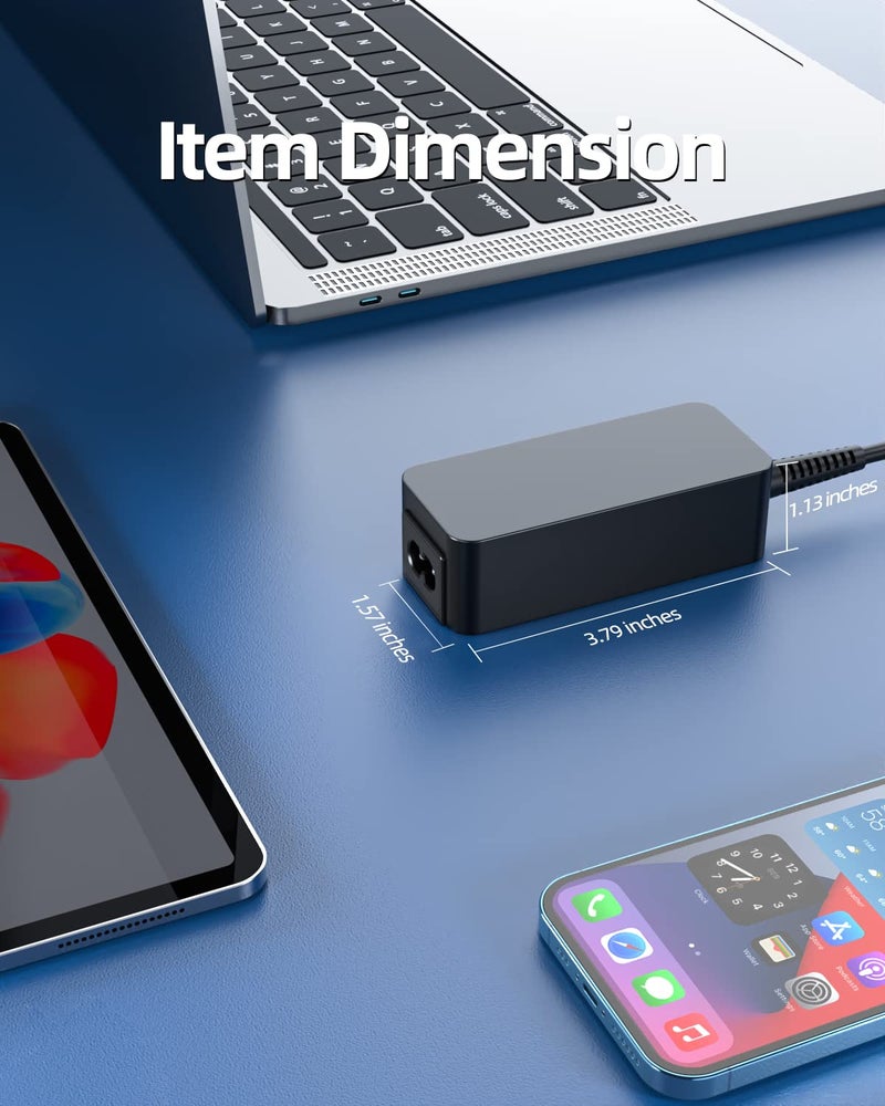 Superer شاحن تيار متردد 19 فولت 2.1 أمبير مناسب لجهاز سامسونج جالاكسي فيو SM-T670 T677 18.4 بوصة - Image 5