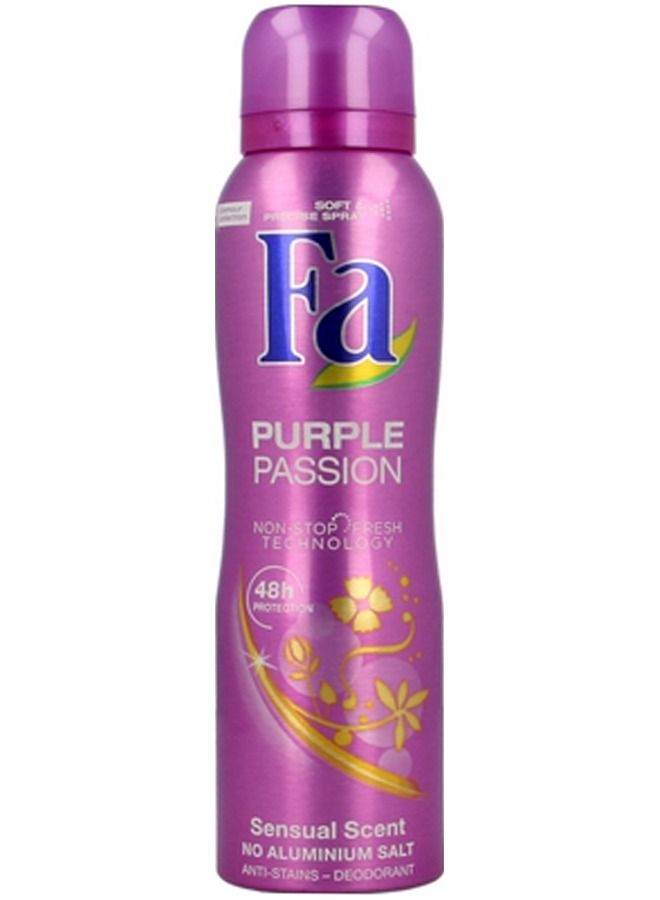 Fa Purple Passion Deodorant Spray For Women 150 ml