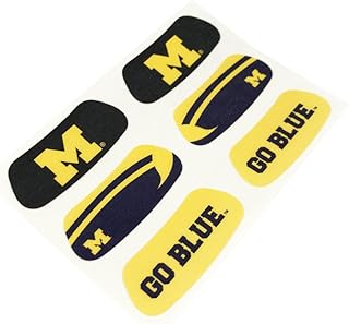 EyeBlack EyeBlack University of Michigan Wolverines Under Eye Fan Sticker-College - Football, Basketball, Softball, Baseball, - Image 1