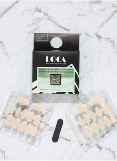 loca self adhesive false nails stiletto shape # 15  - Image 2