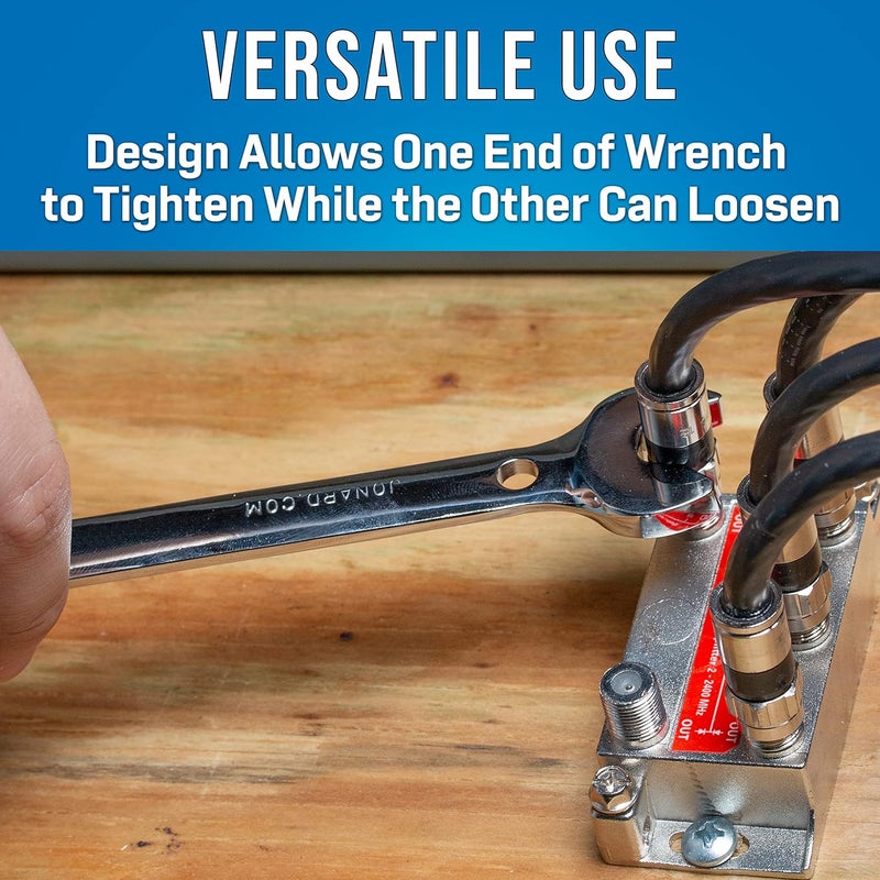 Jonard Tools Double Ended Speed Wrench 7/16" - Image 3