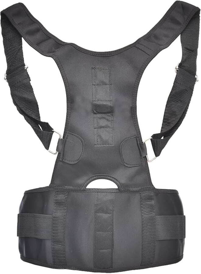 Generic Back Posture Corrector Premium Quality For Better Experience - Black