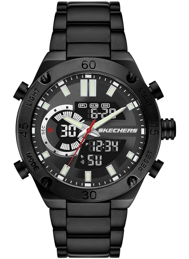 SKECHERS - Men's Quartz Lightweight Analog Digital Watch - Image 1
