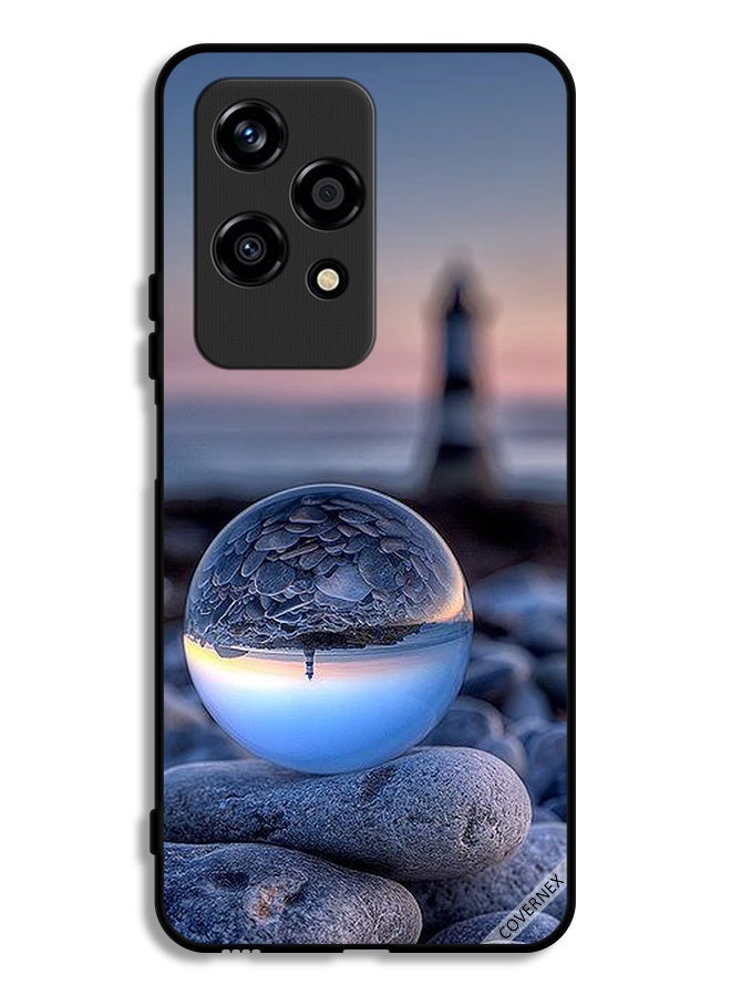 Covernex Honor 200 Lite 5G Protective Case Cover Awesome Photography Of Nature In Round Glass - Image 1