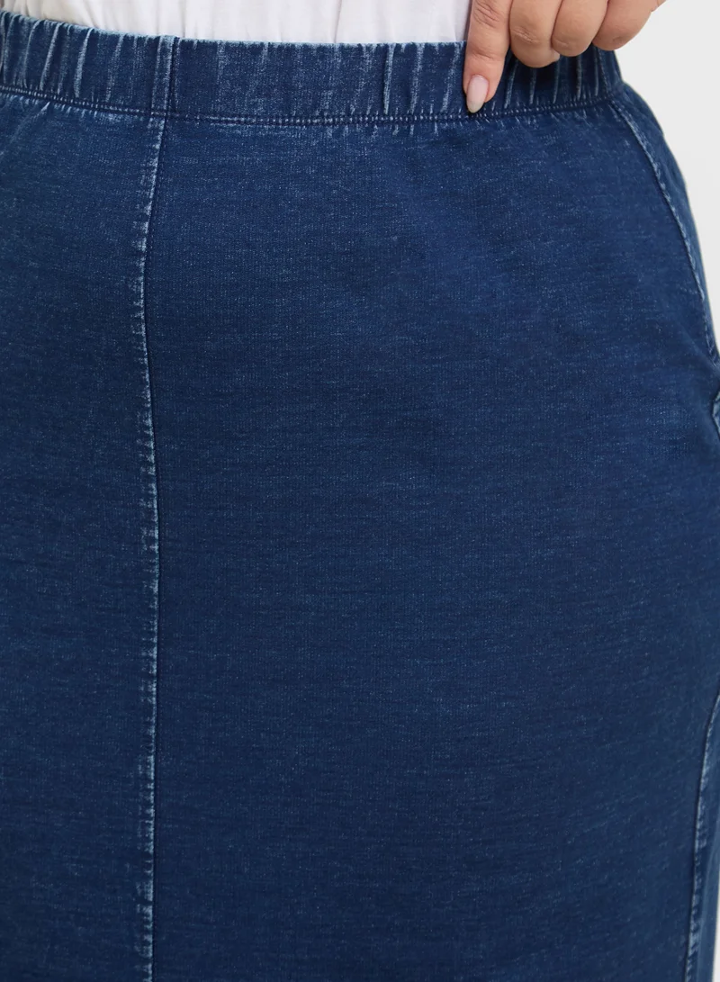 Only Carmakoma Midi Tube Skirt