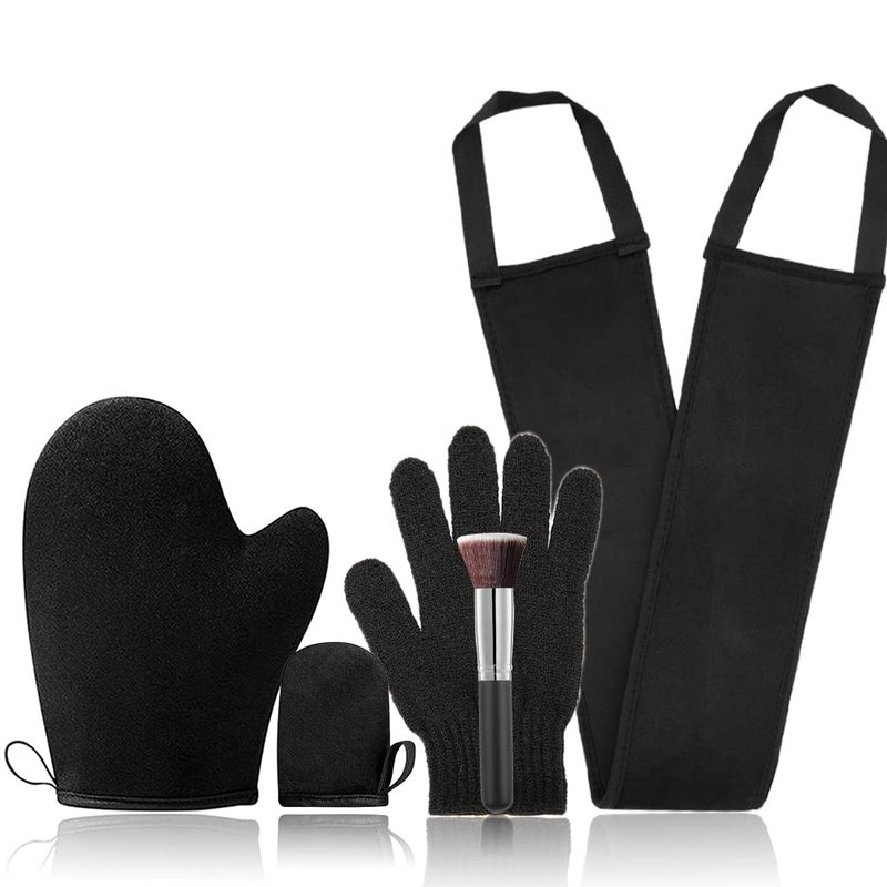 KELILO Self Tanning Mitt Applicator  Self Tanner Applicator Tanning Mitts Self Tanner Mitt Applicator Self Tanner Mit 5 in 1 Self Tanning Glove for Self Tan Mit Self Tan Mitt Applicator 