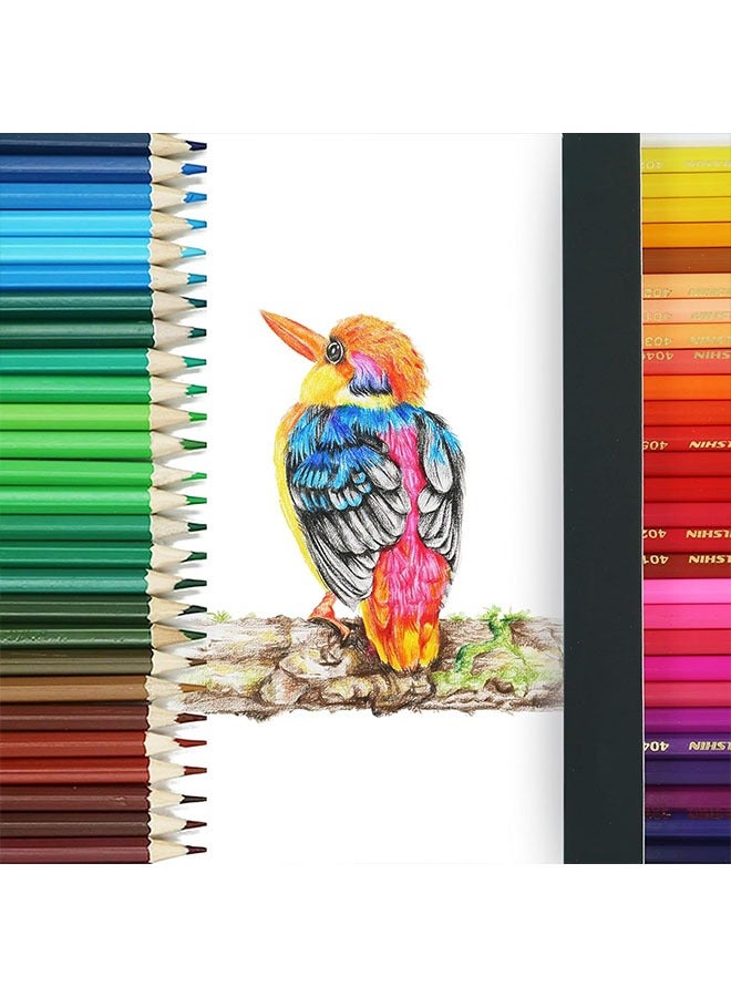 Generic 24-Color Morandi Colored Pencils Set, Oil-Based Soft Core, Ideal for Artist Sketching, Drawing, Painting, Shading Kit for Beginners, Coloring Books, Kids Parties  - Image 2