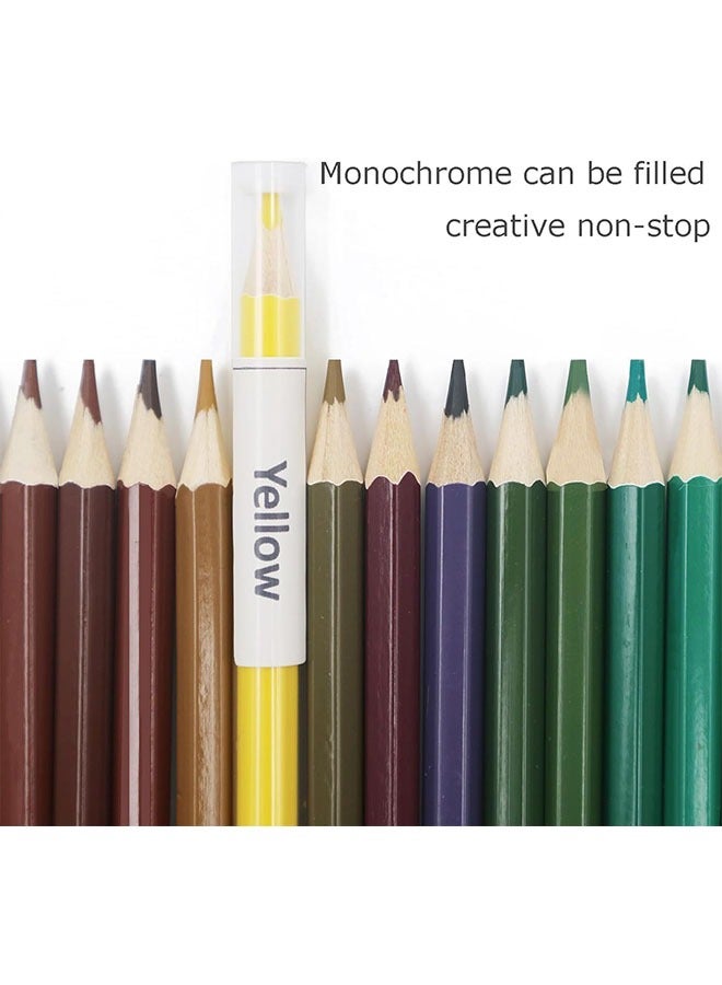 Generic 24-Color Morandi Colored Pencils Set, Oil-Based Soft Core, Ideal for Artist Sketching, Drawing, Painting, Shading Kit for Beginners, Coloring Books, Kids Parties  - Image 4