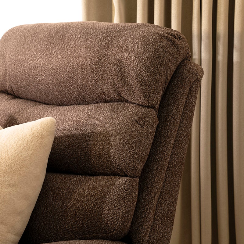 ROYAL FURNITURE Alaska Recliner - Brown for Adults - Image 3