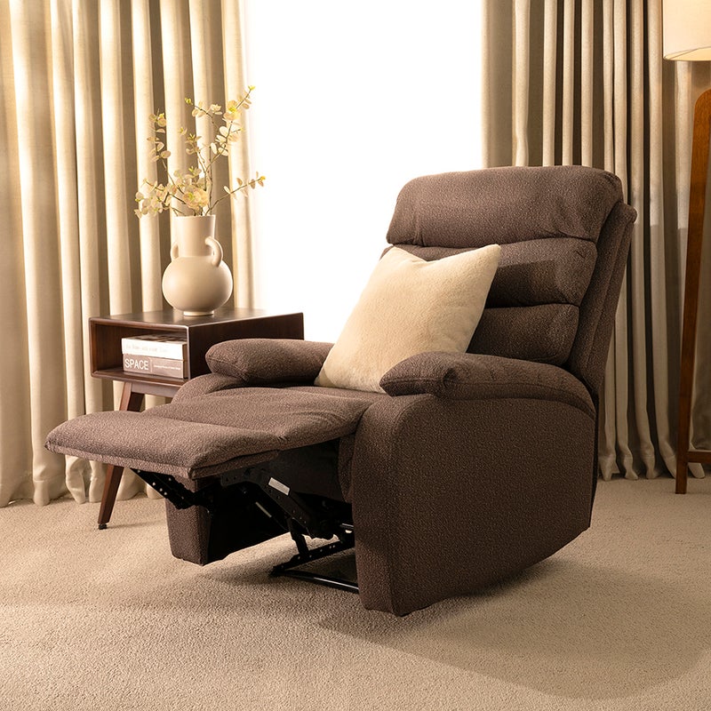 ROYAL FURNITURE Alaska Recliner - Brown for Adults - Image 2