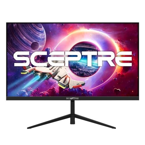 Sceptre 27-inch Gaming Monitor 165Hz 144Hz 1ms AMD FreeSync Premium HDMI DisplayPort Build-in Speakers, 99% sRGB Machine Black 2025 (E275B-FWD168 Series) - Image 1