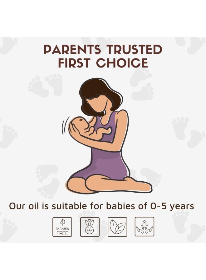 Coco Crush Pure Organic Virgin Coconut Oil for Baby Hair Massage | Cold Pressed, Straight from Kerala (50ml) - Image 3