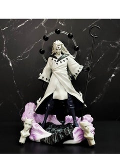General Naruto series Madara Uchiha doll doll Konoha model ornaments, six Madara PVC model toy decoration collection gifts 28cm  - Image 2