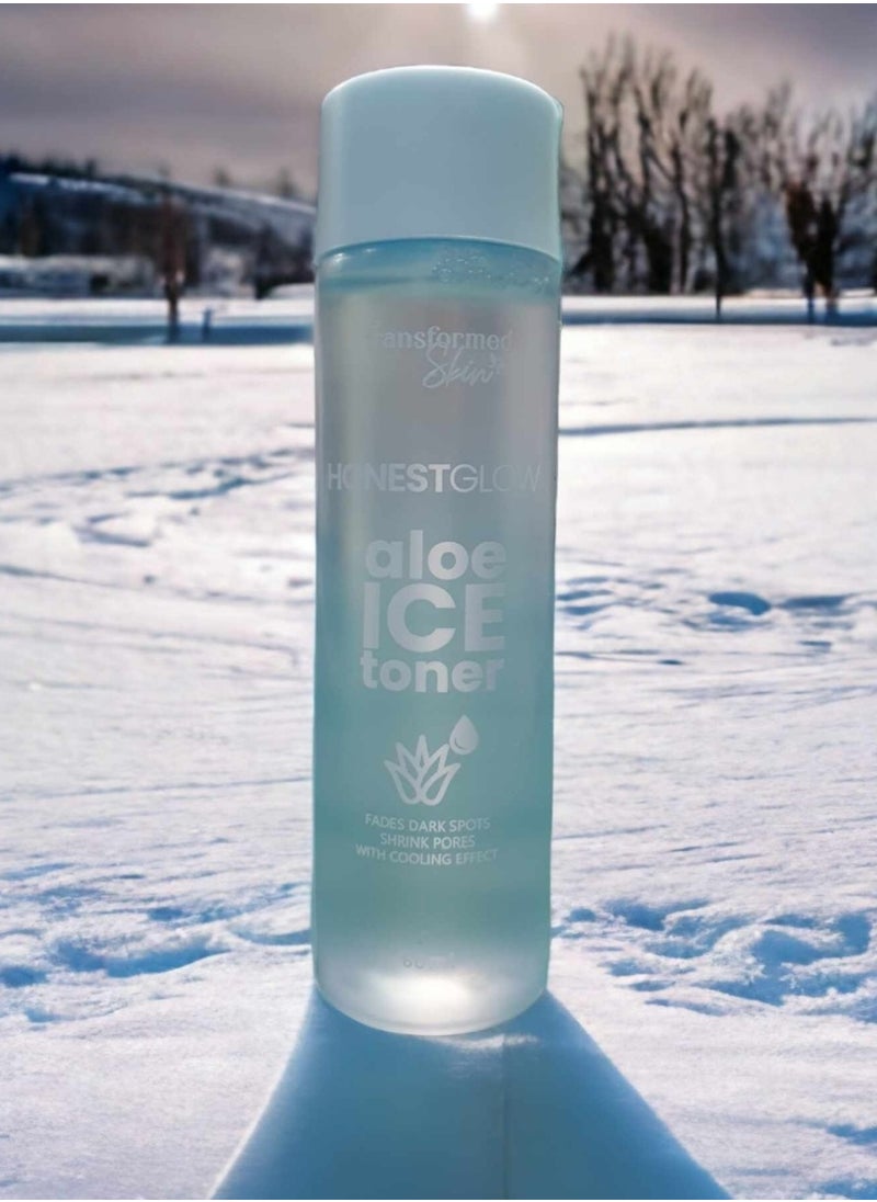 Transformed Skin - Honest Glow Aloe Ice Toner (60ml) - Image 1