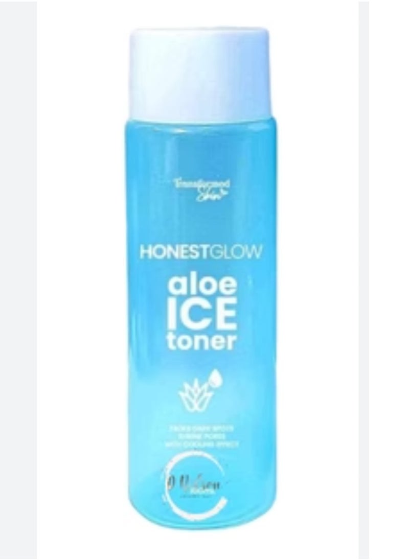 Transformed Skin - Honest Glow Aloe Ice Toner (60ml) - Image 1